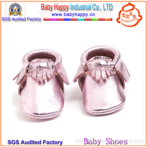 Wholesale Genuine Leather Baby Moccasins